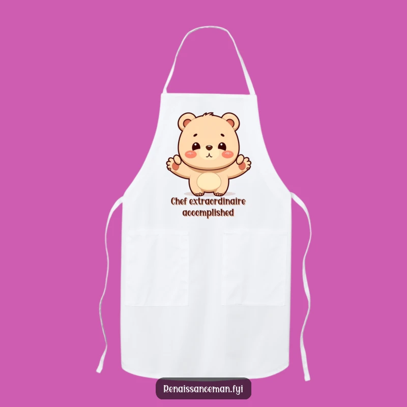 Funny Bear Layout Apron: Master Your Projects with Pride Gift