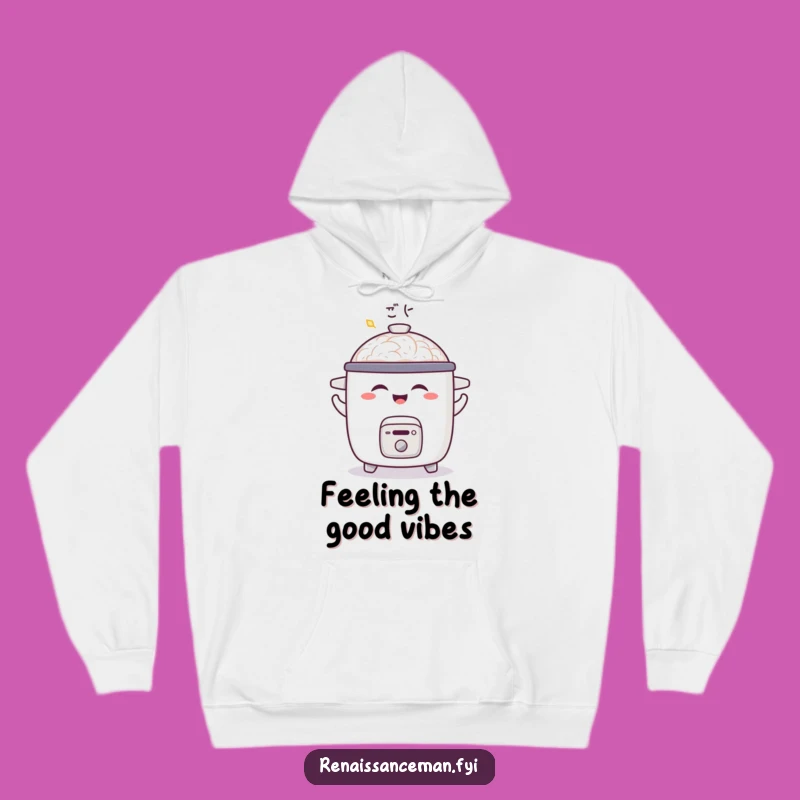 Funny Joyful Rice Cooker Hoodie: Shimmy Comfort, Happy Aroma, Perfect Gift