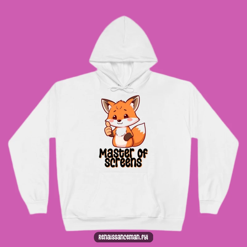 Funny Fox Thumbs Up Hoodie: Cozy and Hilarious Outerwear for Fox Fans