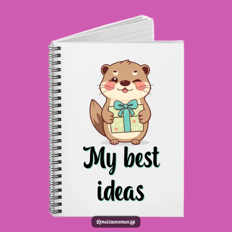 Funny Otter Gift Notebook: Jot Down Ideas with This Hilarious Journal
