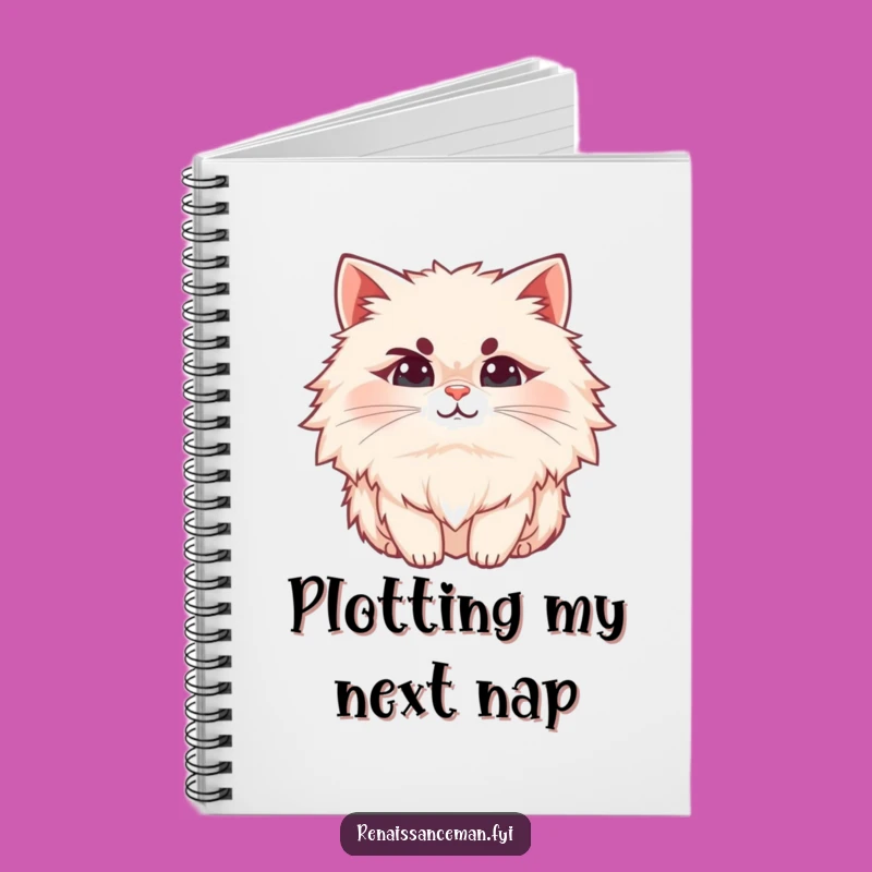 Funny Cat Notebook: Jot Down Sarcastic Thoughts with This Smirk